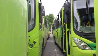 Paralisação de ônibus