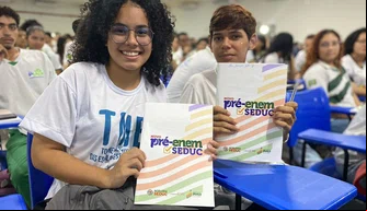 Estudantes participam do Aulão
