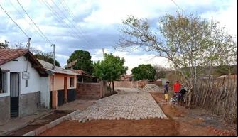 Obras de pavimentação