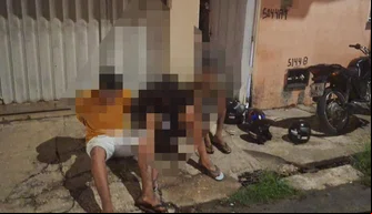 PM-PI prende três suspeitos de roubos na zona sudeste de Teresina