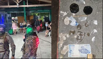 PM prende foragido da justiça durante festa de apologia à facção em Timon